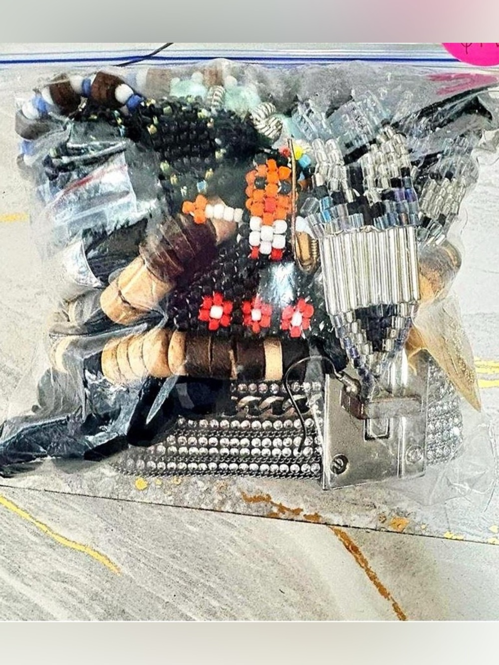 23pc of vintage jewelry lot bundle of earrings, bracelets and necklaces